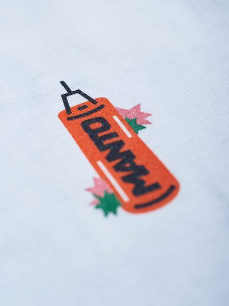 Футболка MANTO t-shirt BAG white 1908467233 фото