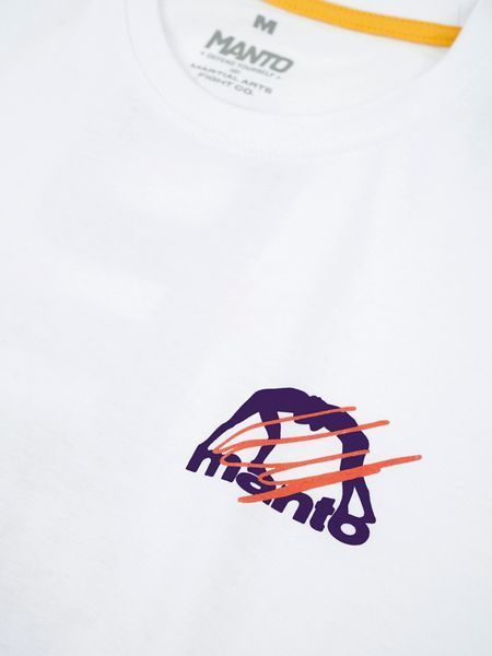 Футболка MANTO t-shirt VERTICAL white 2342624156 фото