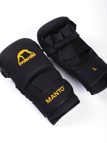 Рукавиці тренувальні MANTO Shooter Gloves ESSENTIAL black-orange 67479078 фото