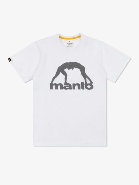 Футболка MANTO t-shirt VIBE 25 white-grey 2534683807 фото