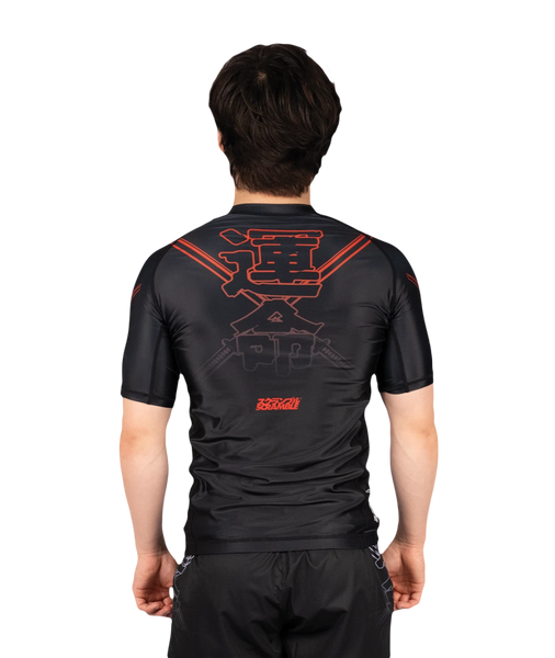 Рашгард SCRAMBLE Fate Tanto Ranked Rashguard - Black 2103008104 фото