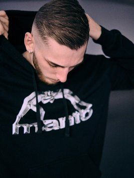 Кенгуру MANTO hoodie METAL 24 black 2531457423 фото