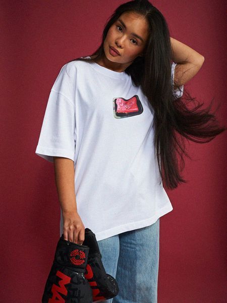 Футболка MANTO t-shirt BFC SOAP OVERSIZE white 2474112503 фото