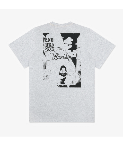 Футболка MANTO t-shirt RESOLVE heather gray 2534683805 фото