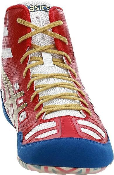 Борцовки ASICS JB Elite True Red/Olympic Gold/White 1207574064 фото