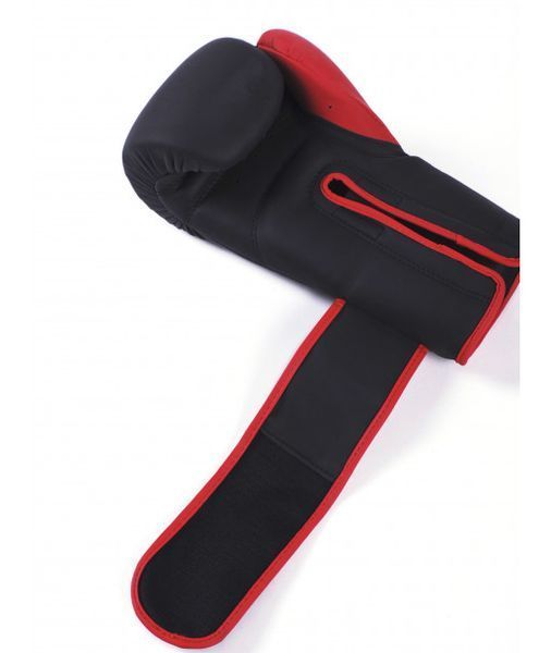 Боксерські рукавиці MANTO Boxing Gloves ESSENTIAL black-red 39457213 фото