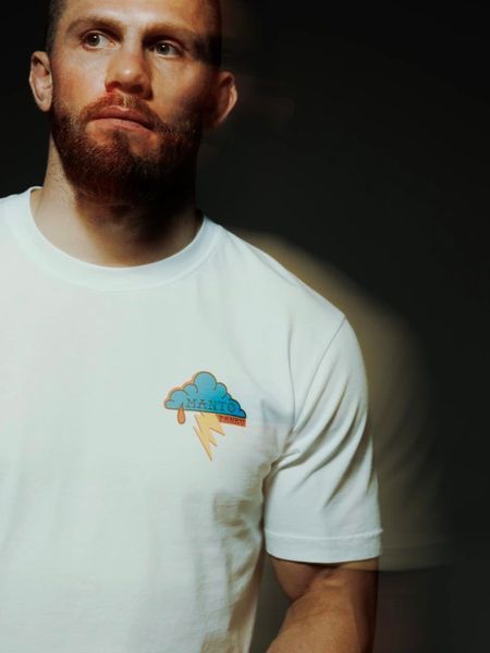 Футболка MANTO x Panku t-shirt EAGLE white 1926155675 фото