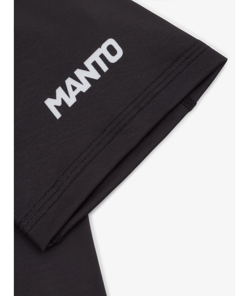 Рашгард MANTO rashguard LOGO DUAL - Black 2368460015 фото