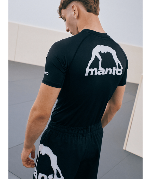 Рашгард MANTO rashguard LOGO DUAL - Black 2368460015 фото