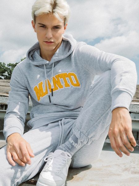 Кенгуру MANTO hoodie VARSITY melange 2016157188 фото