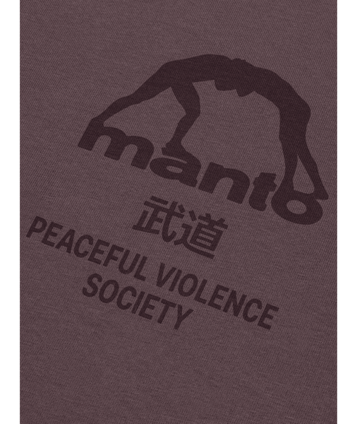 Футболка MANTO t-shirt SOCIETY - Plum 1913715110 фото