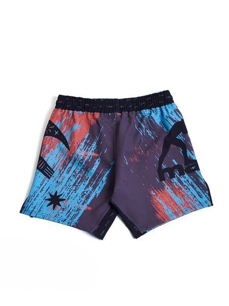 ШОРТИ MANTO FIGHT SHORTS LIVINGS MULTI COLOUR 1856824906 фото