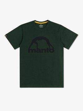 Футболка MANTO t-shirt VIBE 25 pine green-black 1677576166 фото