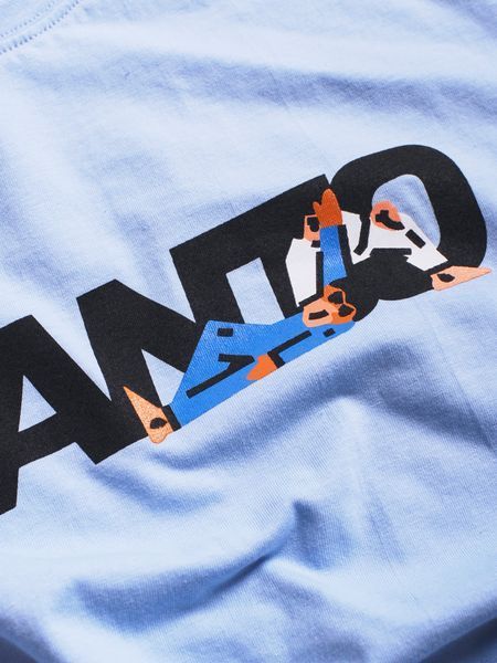 Футболка MANTO t-shirt MURAL azure 2108425283 фото