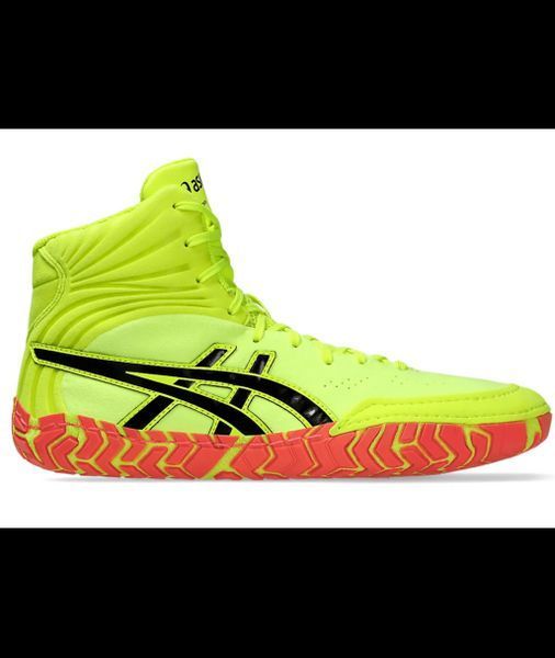 Борцівки Asics Aggressor 5 PARIS Safety Yellow/Black 1081A063-750-7 фото