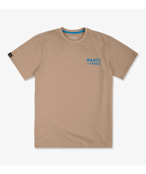 Футболка MANTO x Panku t-shirt SQUAD beige 2536837653 фото