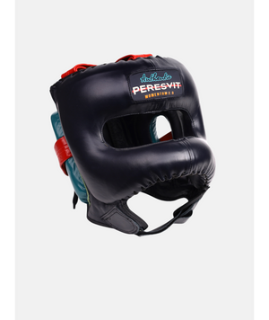 Шолом PERESVIT Momentum 2.0 Leather Armor Plating Headgear Deep Blue 7857855 фото