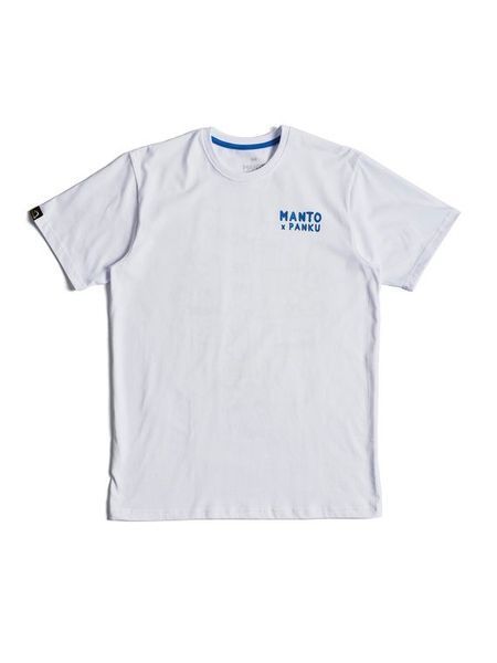 Футболка MANTO x Panku t-shirt RIP white 2107425233 фото