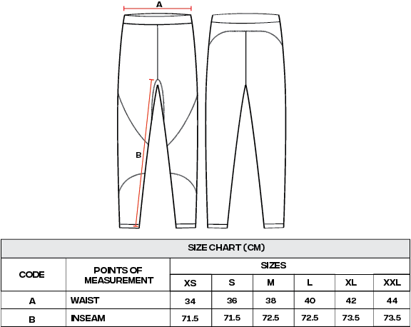 Тайтси SCRAMBLE Shinobi Compression Tights - Black 1775516259 фото