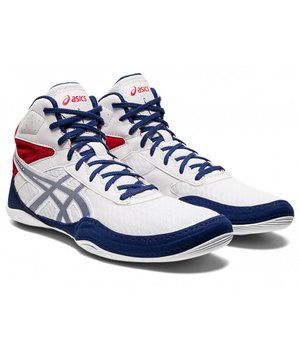 Борцовки Asics Matflex 6 White/Deep Ocean 1081A021-100-10 фото