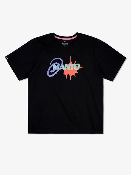 Футболка MANTO t-shirt SPLASH OVERSIZE black 2329172204 фото