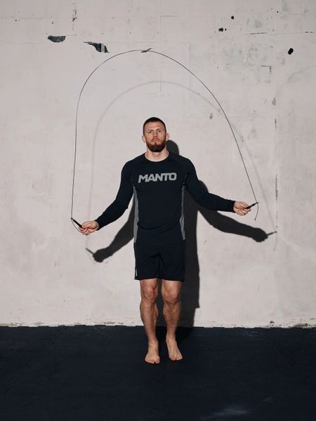 Лонгслів MANTO technical longsleeve LOGOTYPE black 287562567 фото