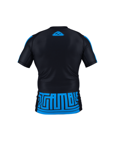 Рашгард SCRAMBLE Ranked Rashguard &ndash; Blue 28698265 фото