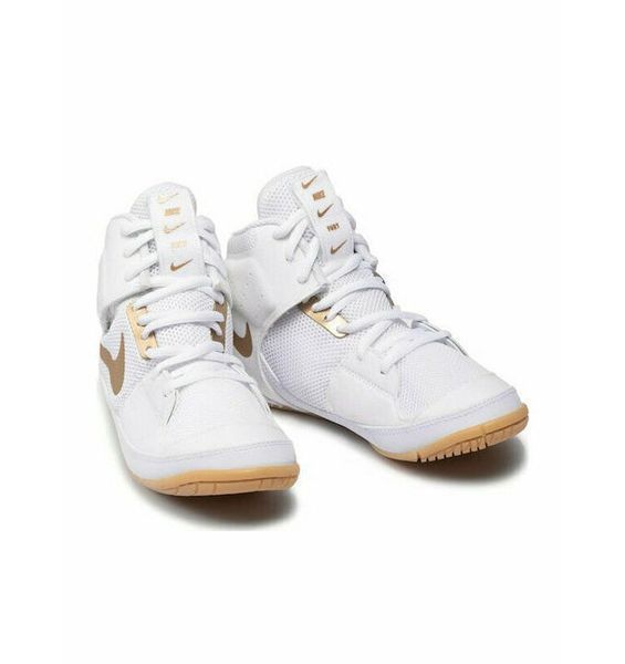 Борцівки Nike Fury White/Gold 28452985 фото