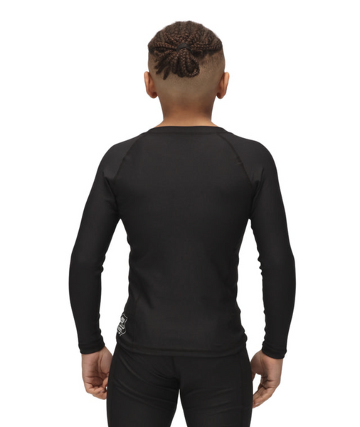 Детский Рашгард TATAMI Kids Nova Rash Guard - Black 1799040753 фото