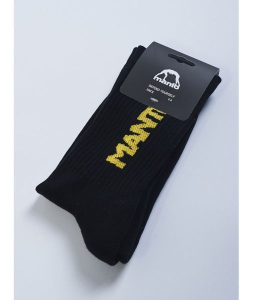 Носки MANTO socks LOGOTYPE 23 black 1949501623 фото