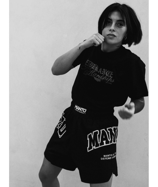 Шорти MANTO boxing trunks VARSITY black 209385036 фото