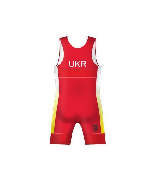 Трико сборной Украины UWW Ukraine 2016 Red 1221935165 фото