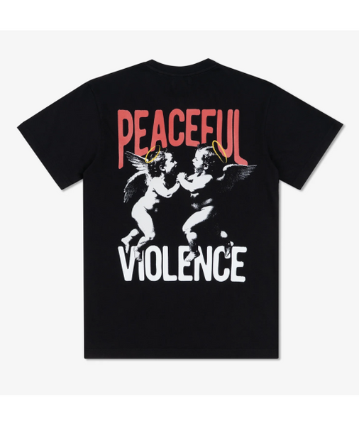 Футболка MANTO t-shirt ANGELS black 209457036 фото
