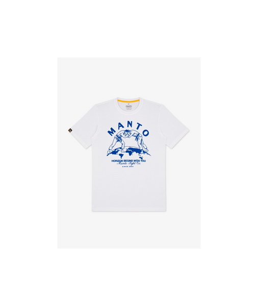 Футболка MANTO t-shirt HORIZON white 1241725518 фото