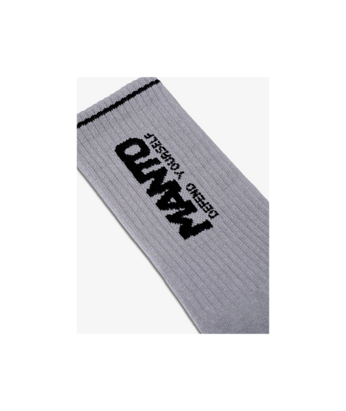 Шкарпетки MANTO socks LOGOTYPE black-white 1949499452 фото