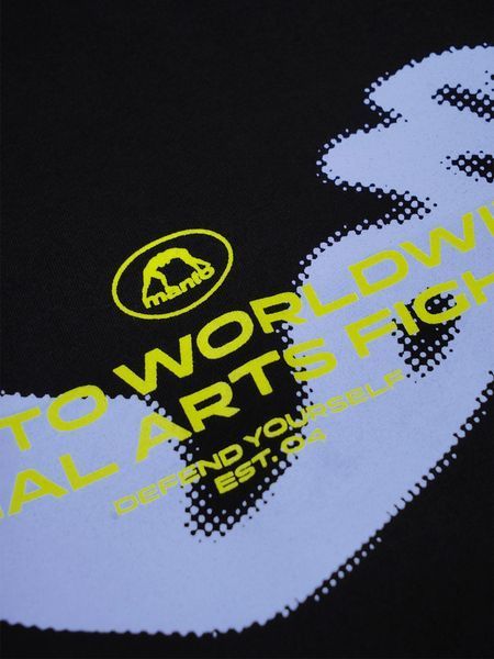 Футболка MANTO t-shirt HALFTONE black 2248981372 фото