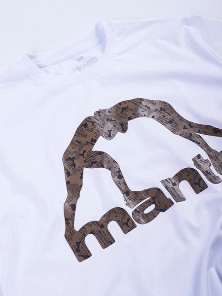Футболка MANTO t-shirt LOGO CAMO white 2070492655 фото