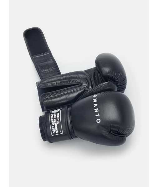 Боксерські рукавиці MANTO Boxing Gloves IMPACT+ black 2112245905 фото