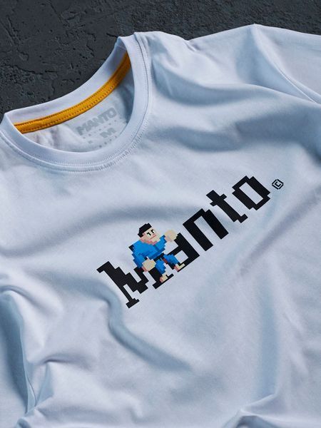 Футболка MANTO t-shirt BJJ 16bit white 2079096683 фото