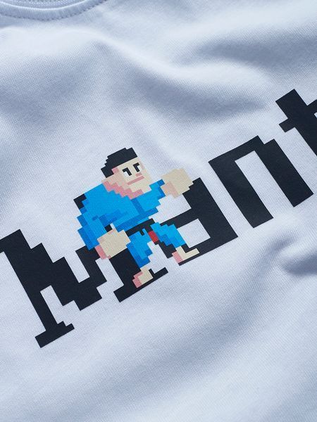 Футболка MANTO t-shirt BJJ 16bit white 2079096683 фото
