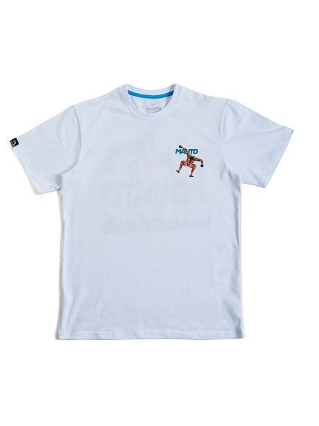 Футболка MANTO t-shirt STOMP white 1877374300 фото