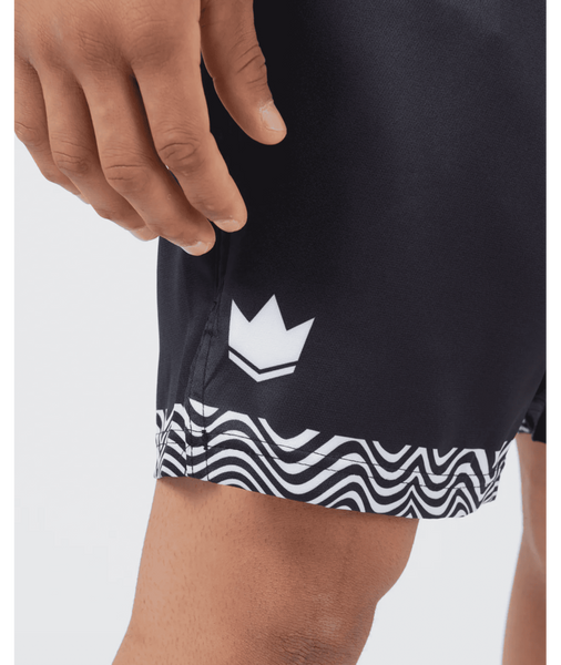 Шорты KINGZ Flow Performance Series Shorts - Black 590674096 фото