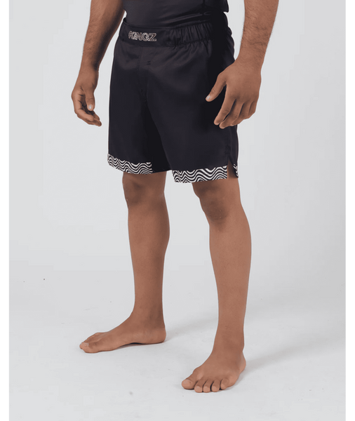 Шорты KINGZ Flow Performance Series Shorts - Black 590674096 фото
