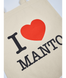 СУМКА-ШОПЕР MANTO tote bag I LOVE MANTO 2845292 фото 2