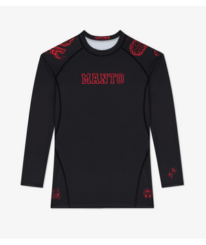 Рашгард MANTO long sleeve rashguard MIKO black 023756092 фото