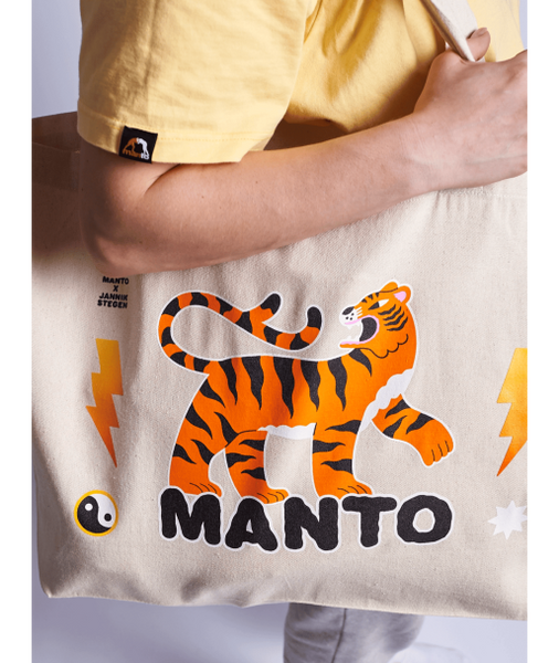 СУМКА-ШОПЕР MANTO tote bag TIGER`S TAIL large 2985792 фото
