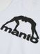 Майка MANTO tank top VIBE 25 white 1913723122 фото 2