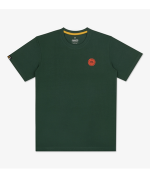 Футболка MANTO t-shirt STAMP 25 pine green 476930637 фото
