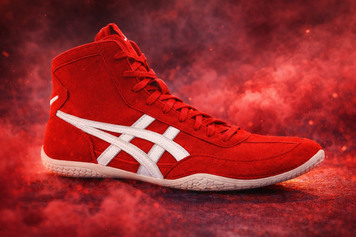 Борцовки Asics Tiger Wrestling Shoes EX-EO TWR900 Japan Red/White/Silver 2837582536 фото