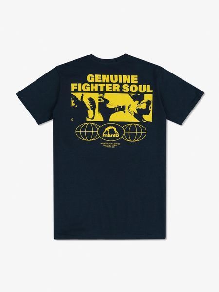 Футболка MANTO t-shirt FIGHTER SOUL navy blue 1291426733 фото